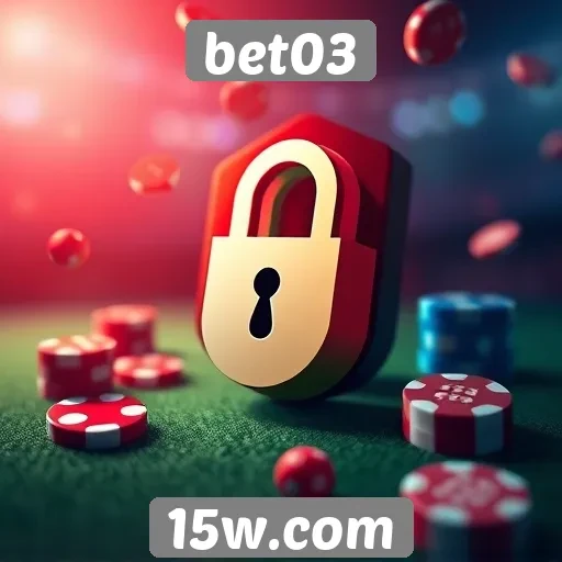 Recursos de segurança no site bet03