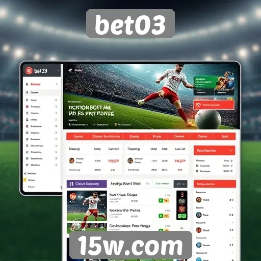 Experiência do usuário na interface do bet03